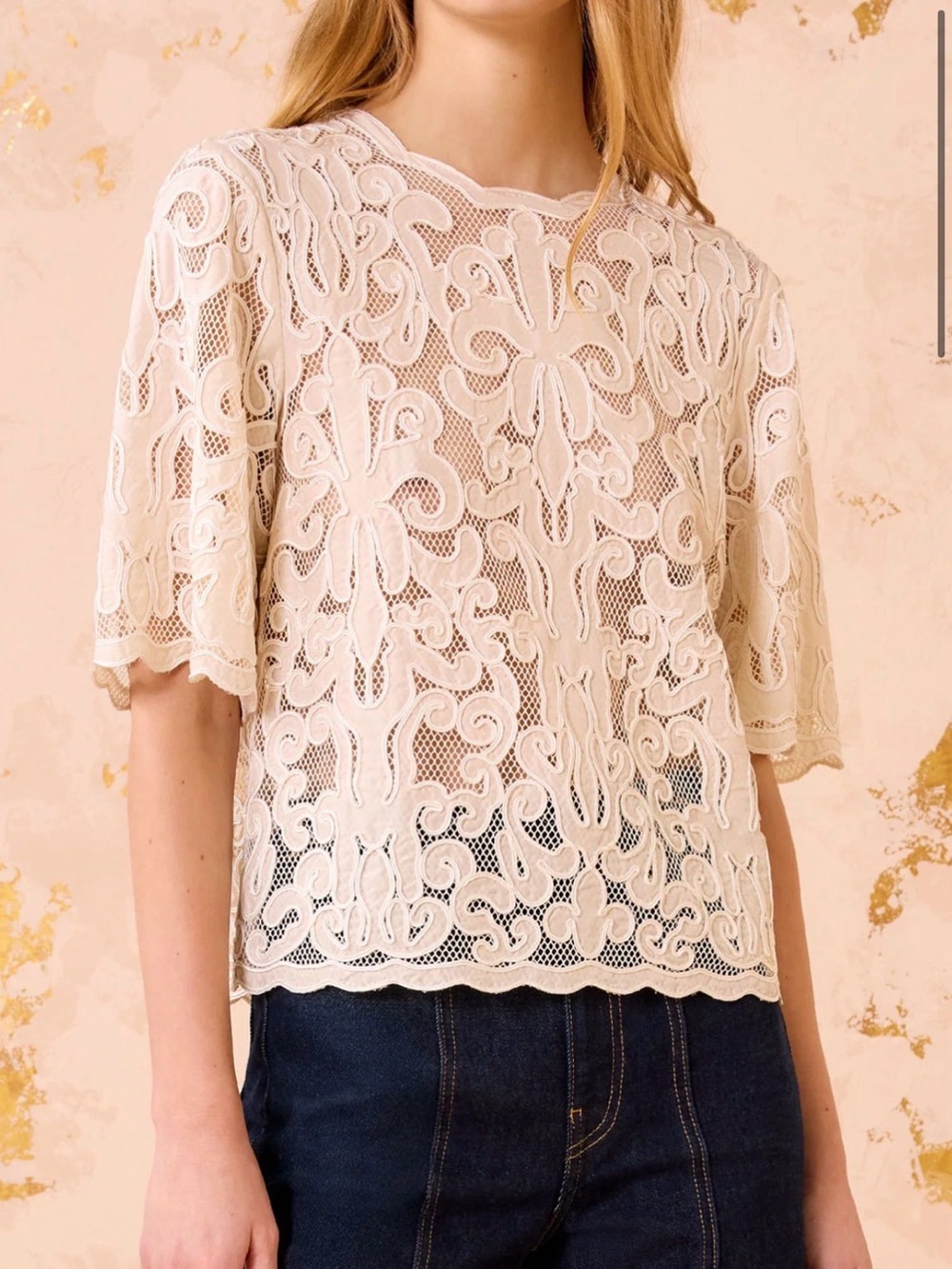 Ulla Johnson
short-sleeve blouse